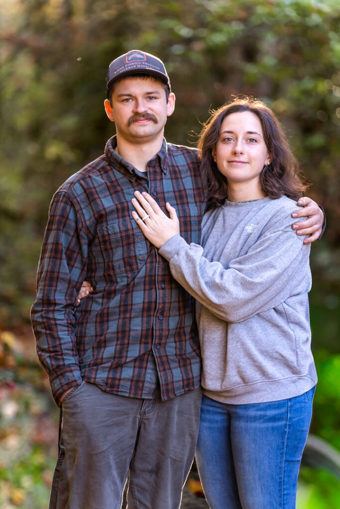 Couple Portrait at Bremerton Park
