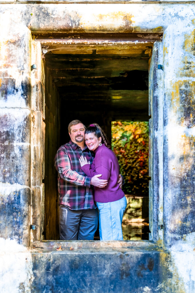 Couple Posing at Manchester State Park.