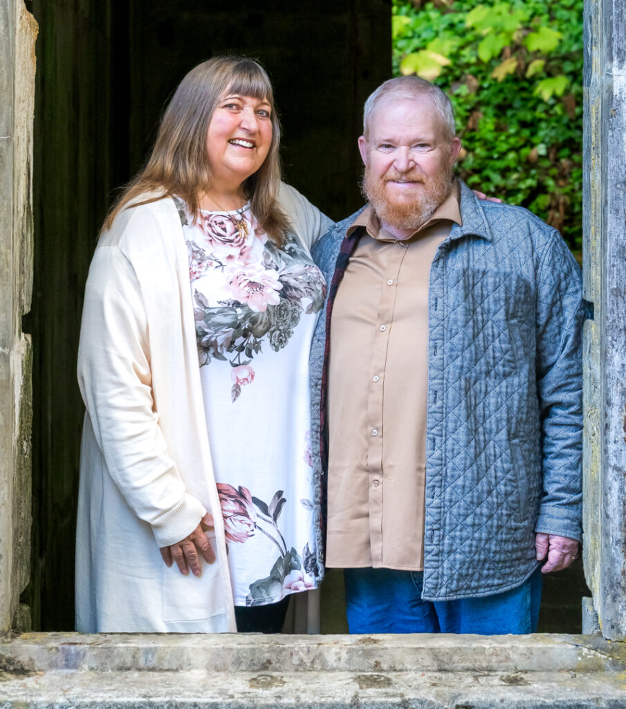 Couple Posing at Manchester State Park.