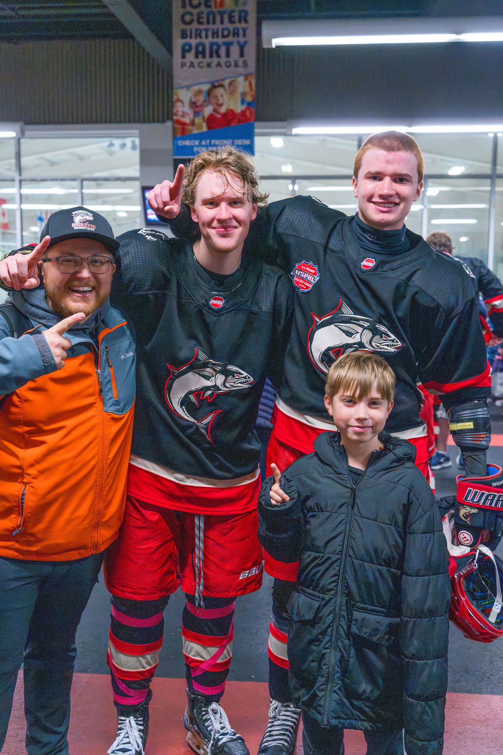 junior hockey billet family experience kitsap county