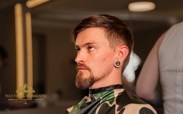 Bremerton branding photographer portrait of a client with a styled look after a session