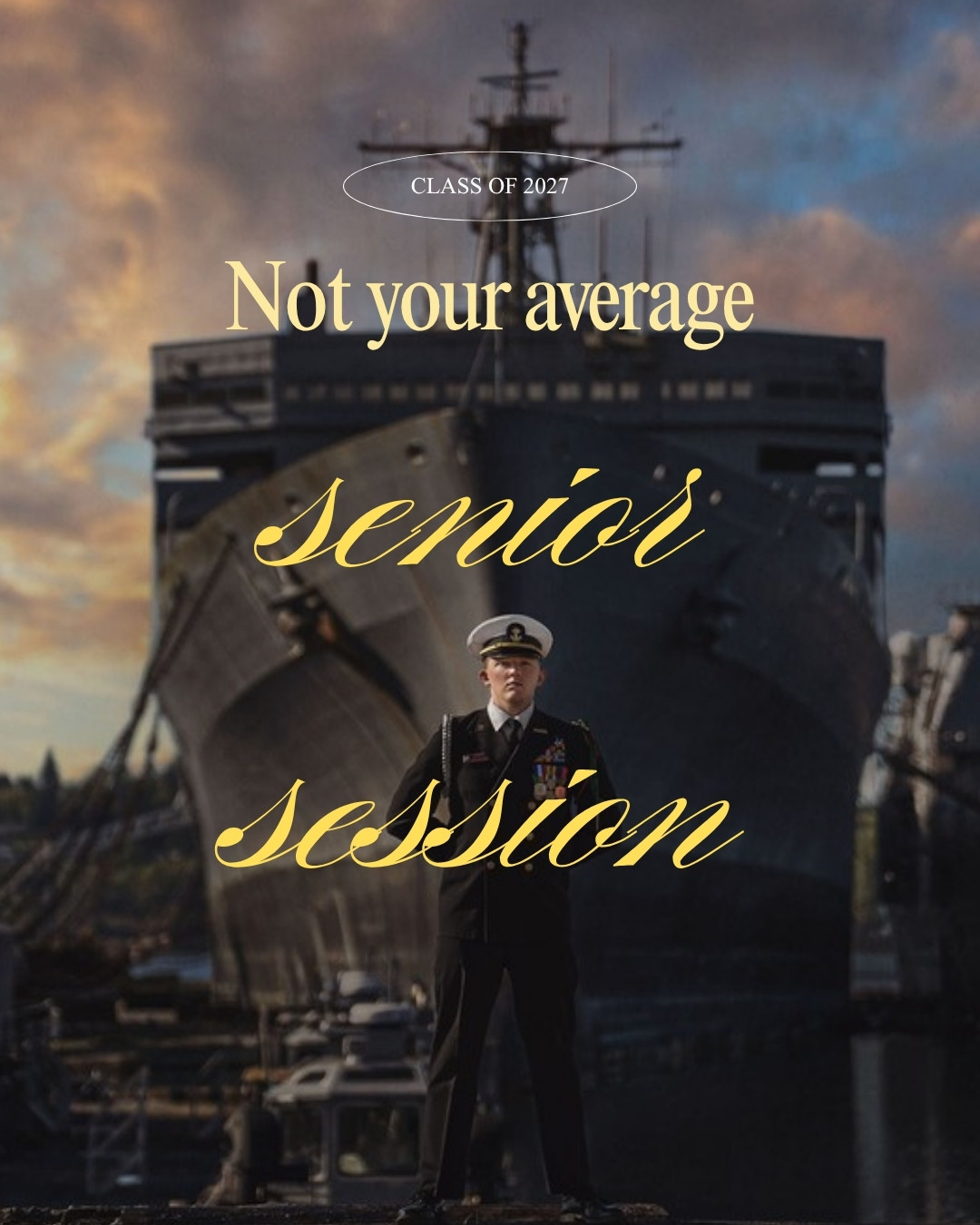 Kitsap County senior photographer portrait session